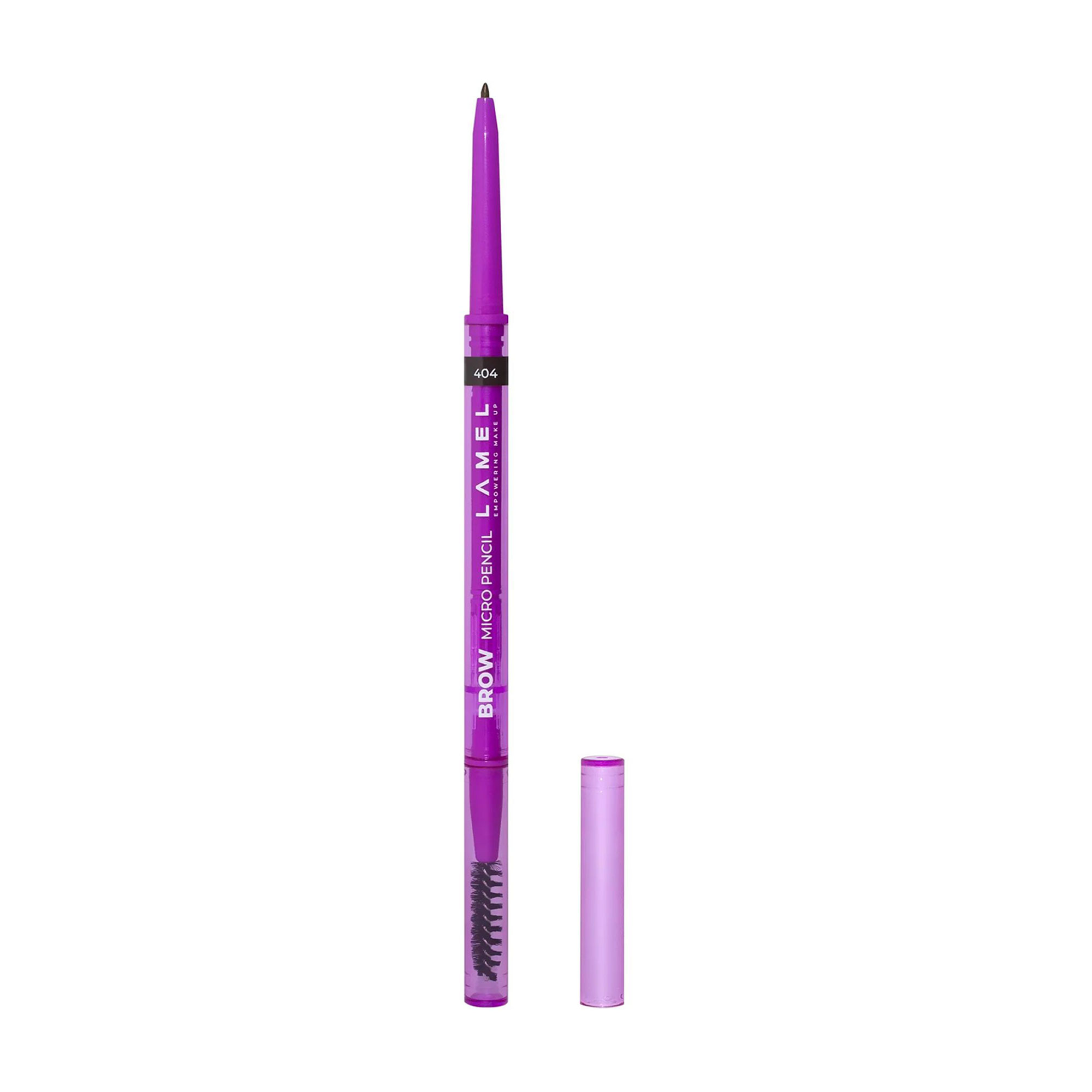 Олівець для брів LAMEL Make Up Brow Micro Pencil 404 Deep Dark, 0.05 г